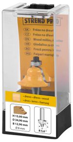 Wood Router Bit Strend Pro S6 mm, YC5303, for top router, D28.6 H11.70 R4.1 B9.80