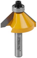Wood Router Bit Strend Pro S8 mm, YC0603, for top router, D35.50 H15.9, 45°