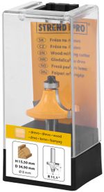Wood Router Bit Strend Pro S6 mm, YC2301, for top router, D19 H6.5 R3.17