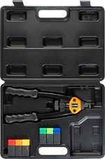 Kliešte Strend Pro BT-605, 330 mm, nitovacie, pákové, pre maticové nity, v kufri