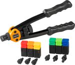 Kliešte Strend Pro BT-605, 330 mm, nitovacie, pákové, pre maticové nity, v kufri