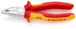 Pliers KNIPEX 03 06 180, 180 mm, combination, CrV, VDE 1000V