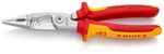 Pliers KNIPEX 13 86 200, 200 mm, multi-function, electrical installation, VDE 1000V