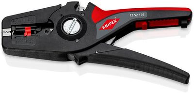 Klieste KNIPEX 12 52 195, 195 mm, 0.08-16.0mm, odblankovacie, automaticke, PreciStrip16