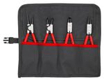 KNIPEX 00 19 56 Circlip Pliers Set, 4-piece