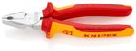 Klieste KNIPEX 02 06 180, 180 mm, silove, kombinovane, VDE