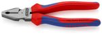 Klieste KNIPEX 02 02 180, 180 mm, silove, kombinované, DIN5746