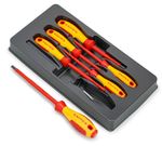 KNIPEX 00 20 12 V01 Screwdriver Set, 6-piece, VDE