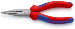 Pliers KNIPEX 25 02 160, 160mm, half-round, straight, for radio technology