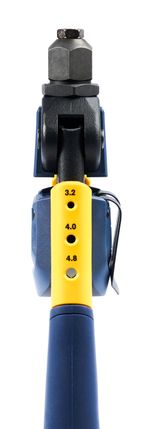 Kliešte RAPID RP100 MULTI, univerzálna hlava, meradlo, ručné nitovacie kliešte, profi na trhacie nity, nitovacie kliešte pákové