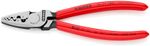 Présfogó KNIPEX 97 71 180, 180 mm, 0.25-16mm, érvéghüvelyhez, krimpelő