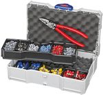 KNIPEX 97 90 06 készlet, krimpelő, műanyag gallérú érvéghüvelyekhez