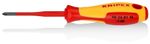 Csavarhúzó KNIPEX 98 24 01 SL, 187 mm, PH 1 Slim, VDE 1000V
