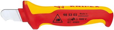 Noz KNIPEX 98 53 03, 170 mm, na odstran. plasta, VDE 1000V