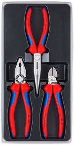 KNIPEX 00 20 11 Pliers Set, 3-piece
