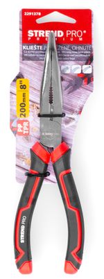 Kliešte Strend Pro Premium ComfortGrip DL413, 200 mm, so zahnutým nosom