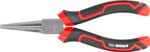 Kliešte Strend Pro Premium ComfortGrip DL415, 160 mm, s okrúhlymi čeľusťami, rovné, na poistné krúžky
