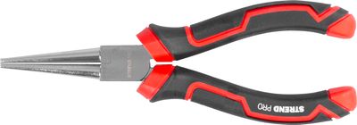 Kliešte Strend Pro Premium ComfortGrip DL415, 160 mm, s okrúhlymi čeľusťami, rovné, na poistné krúžky