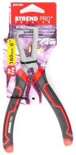Pliers Strend Pro Premium ComfortGrip DL416, 160 mm, insulation stripping, wire stripping, for cable