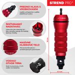 Adapter Strend Pro Premium, fúróhoz, 1/4", 2,4 - 6,4 mm, szegecselő, popszegecsekhez, kofferben