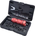 Adapter Strend Pro Premium, fúróhoz, 1/4", M3 - M10, szegecselő, anyacsavar szegecsekhez, kofferben