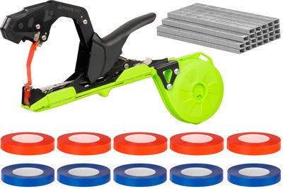 Pliers Lizard, binding, set, 10 pcs tape, 10,000 pcs clips