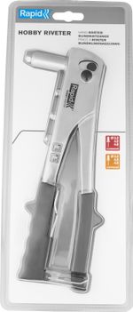 Pliers RAPID RP09, riveting, for aluminum rivets, integrated wrench, soft grip