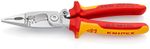Fogó KNIPEX 13 96 200, 200 mm, multifunkciós, villanyszerelési, VDE 1000V