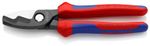 Cable scissors KNIPEX 95 12 200, pliers, 200 mm, up to 20mm/70mm2, double blade