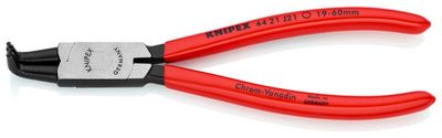 Klieste KNIPEX 44 21 J21, 19-60 mm, zahnute 90st, na vnut. poist. kruzky