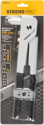 Pliers Strend Pro R0727, 270 mm, riveting, England type, for tear rivets