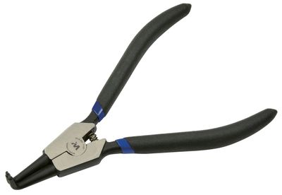 Fogó whirlpower® 15618-02 180 mm, gyűrűkre, külső, hajlított, Cr-V