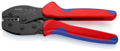 Klieste KNIPEX 97 52 34, 220 mm, 0.1-2.5mm, AWG 26-14, lisovacie
