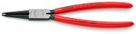 Pliers KNIPEX 44 11 J3, 40-100 mm, straight, for internal retaining rings