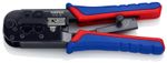 Pliers KNIPEX 97 51 10, 200 mm, crimping, RJ 10/11/12/45