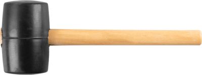 Rubber hammer 900 g Strend Pro, wooden handle