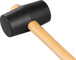 Hammer Strend Pro HM222 450 g, 300 mm, rubber, wooden handle