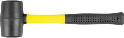 Kladivo Strend Pro HM211 340 g, gumené, BlackHead, kovová rúčka, TPR, dĺžka násady 290mm