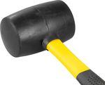 Kladivo Strend Pro HM211 680 g, gumené, BlackHead, PVC rúčka, TPR, dĺžka násady 340mm