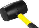 Kladivo Strend Pro HM211 900 g, gumené, BlackHead, PVC rúčka, TPR,dĺžka násady 350mm