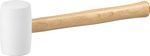 Rubber hammer whitehead  340 g Strend Pro, wood handle
