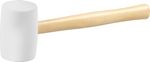 Hammer Strend Pro HM221 900 g, rubber, White Head, wooden handle, handle length 355 mm