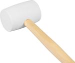 Kladivo Strend Pro HM221 900 g, gumené, WhiteHead, drevená rúčka, dĺžka násady 355mm