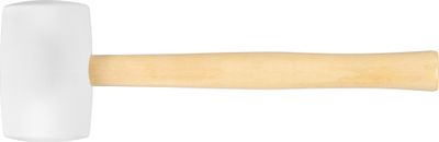 Strend Pro HM221 900 g, gumikalapács, WhiteHead, fanyéllel