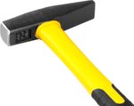 Hammer Strend Pro HM112 200 g, machinist's, fiberglass handle, TPR, handle length 275 mm