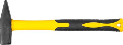 Machinist hammer  0600 g, Strend Pro, fibreglass handle with TPR grip