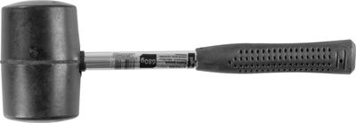 Rubber hammer 680 g Strend Pro, metal handle