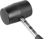 Kladivo Strend Pro HM213 900 g, gumené, BlackHead, kovová rúčka,dĺžka násady 345mm