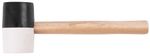 Hammer Strend Pro HM232 680 g, 300 mm, rubber, Black/White Head, wooden handle