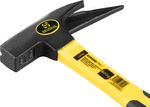 Hammer Strend Pro HM301 600 g, carpenter's, fiberglass handle, TPR, handle length 320 mm